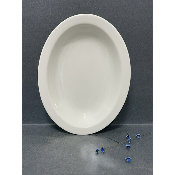 McNICOL White RESTAURANT WARE OVAL SERVING BOWL 12 Inch - Picture 5 of 7